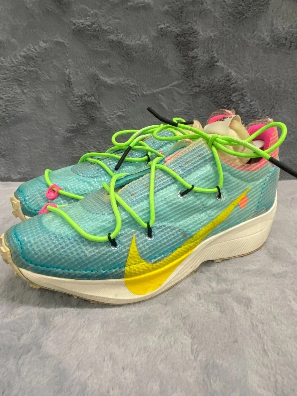 Nike Off-White Vapor Street Polarized Blue‎ Women’s Size 10 CD8178-400 Blue Pink
